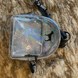 Victoria Secret Pink Clear Backpack